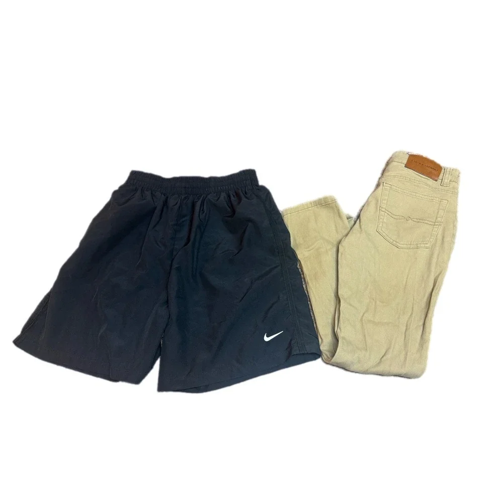 Nike Wrangler Lucky Brand Boys Clothing Lot‎ Size 6-8 Multicolor Excellent 6pc - Picture 2 of 11